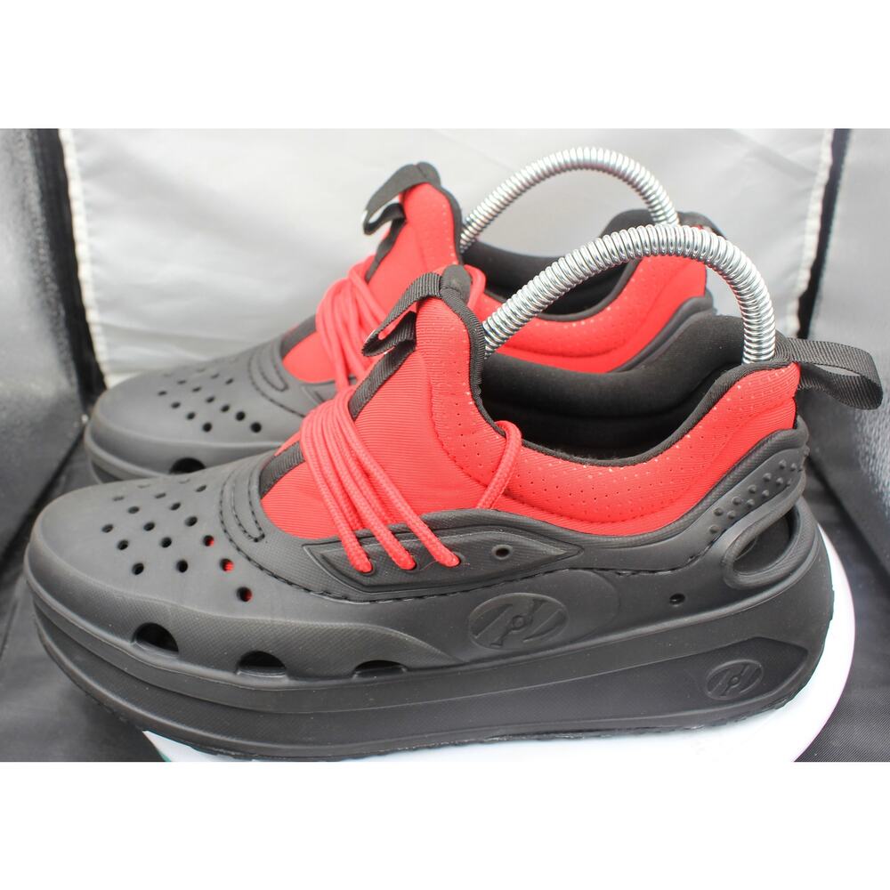 Heelys Wowza Blk/Red Shoes Size 6Y